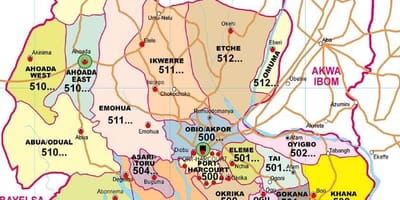 Žemėlapį, upes valstybės nigerija