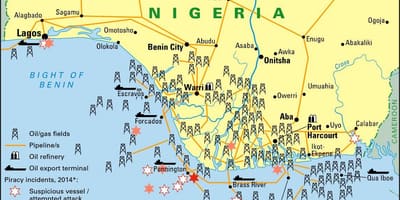 Pramonės žemėlapis nigerija
