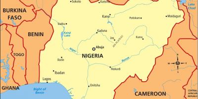 Nigerija žemėlapyje